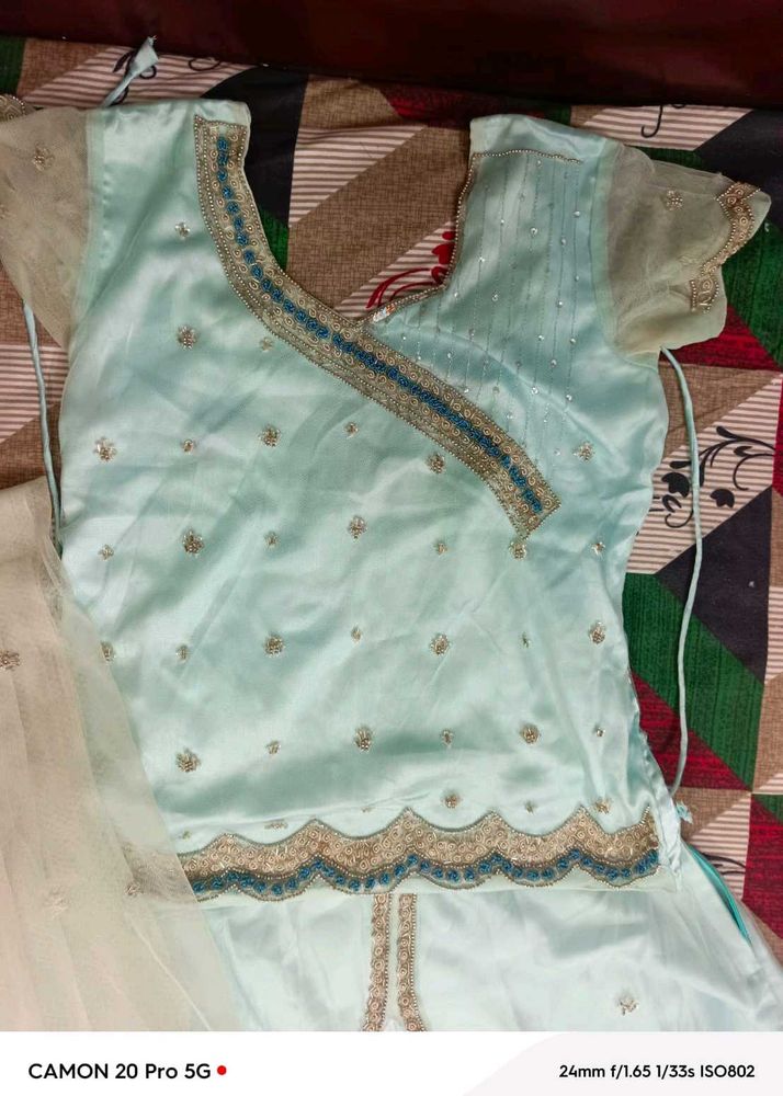 Cash Price Only Lengha Set