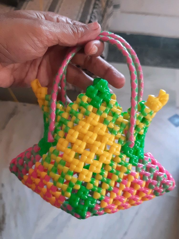 Cute Small Wired Basket For Kids