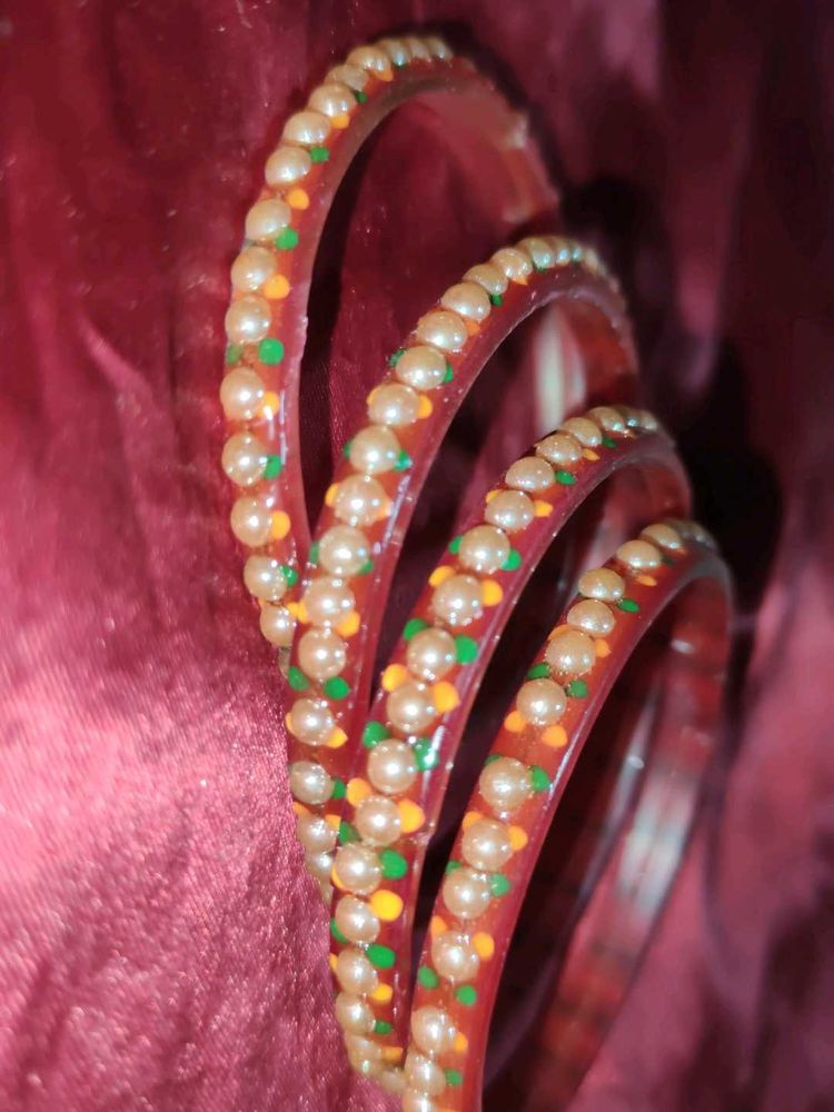 Set of Beaded Bangles