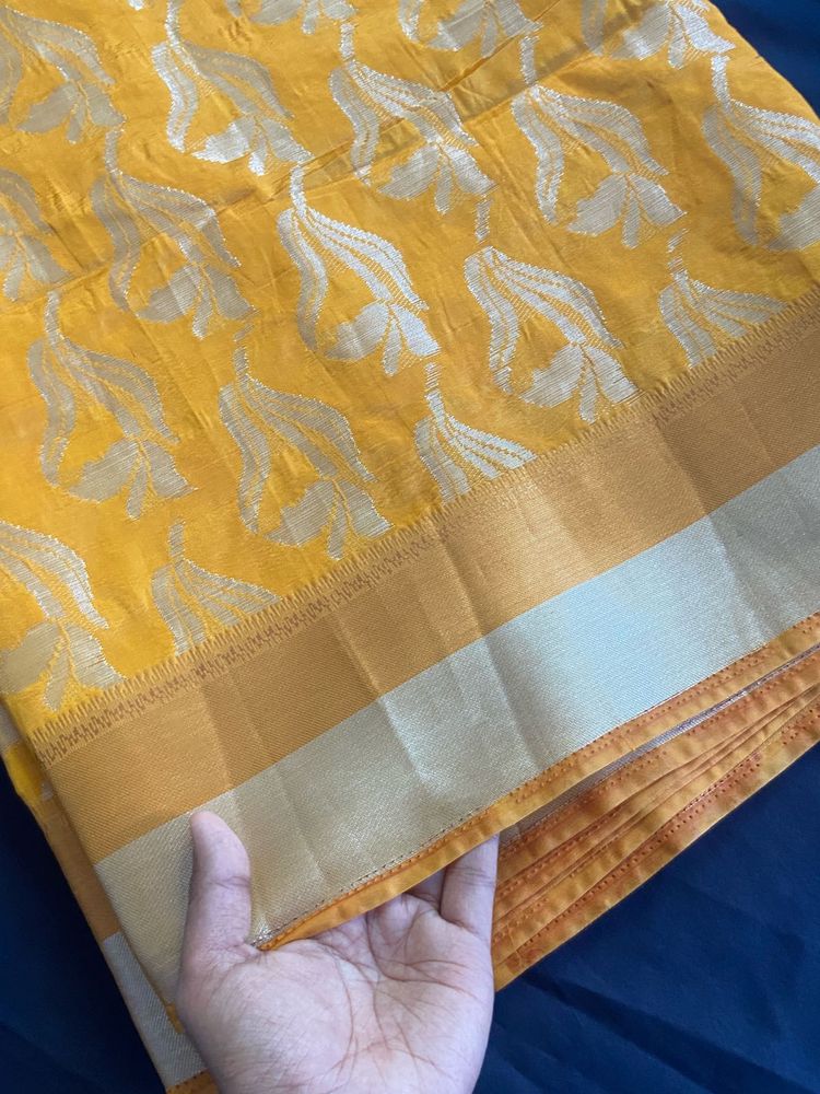 Elegant Yellow Saree