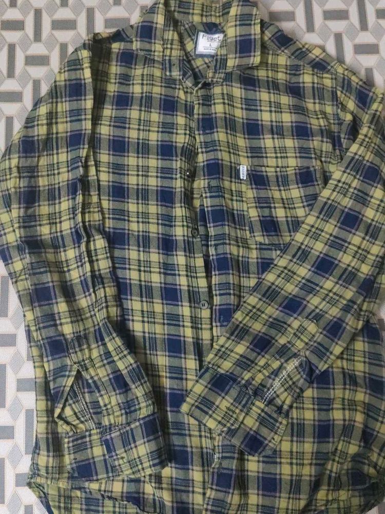 Checked Flannel Shirt