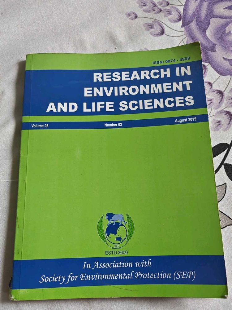 Research in Environment and Life Sciences