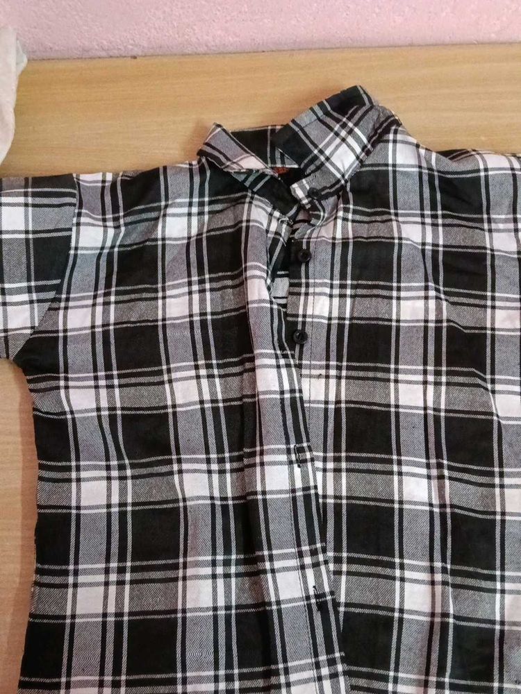 Plaid Flannel Casual Shirt