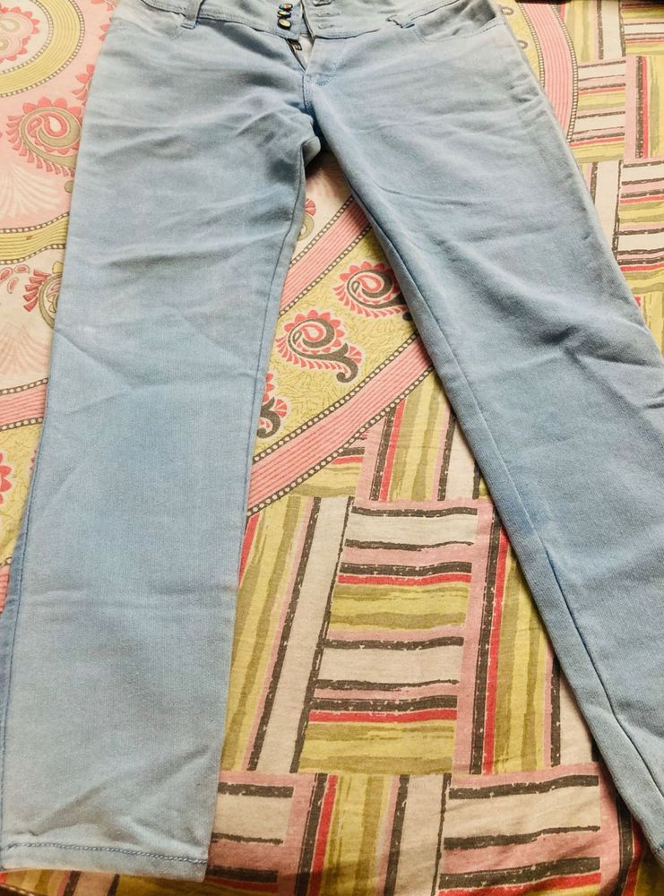 Light Blue Denim Jeans