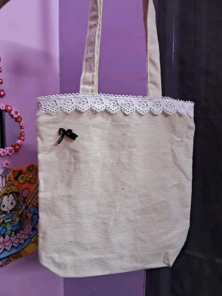 Goth Theme Coquette Tote Bag