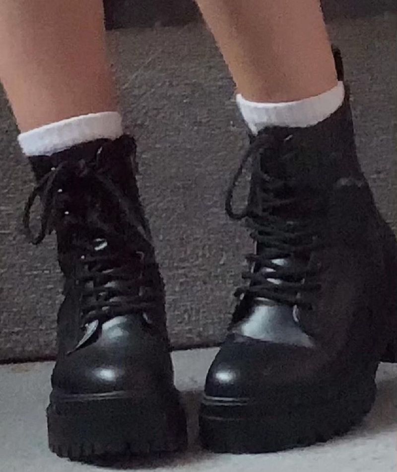 Black Platform Boots