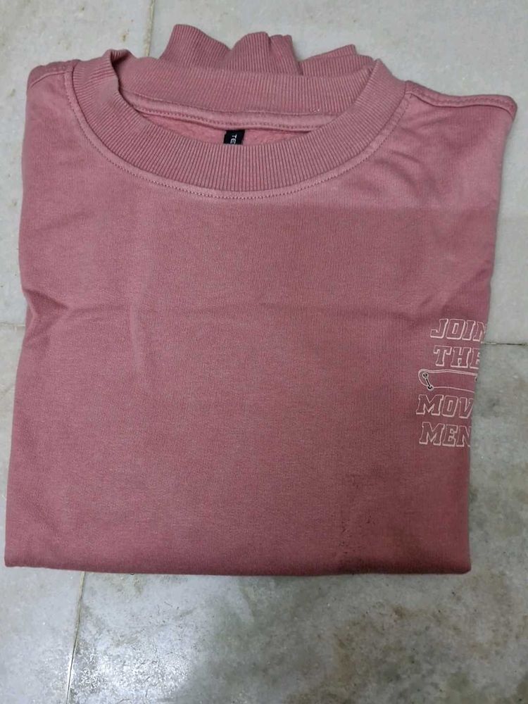 Pink &#39;Join the Movement&#39; Sweatshirt