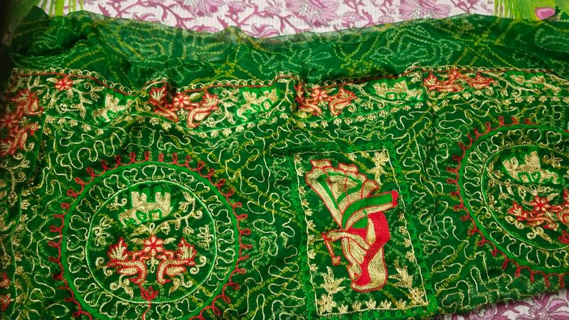 Jamnagar Bandhani Saree.
