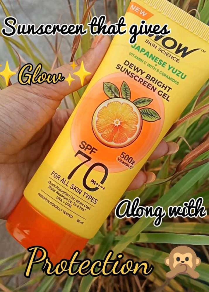 WOW Sunscreen SPF 70☀️
