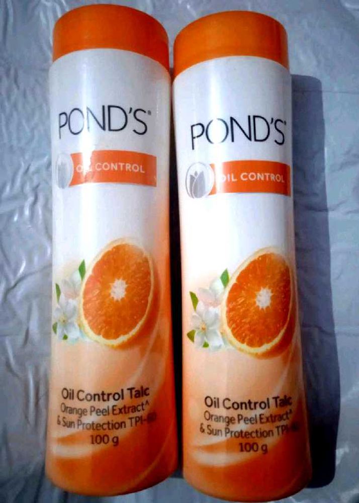 (4)Ponds Talcom Powder