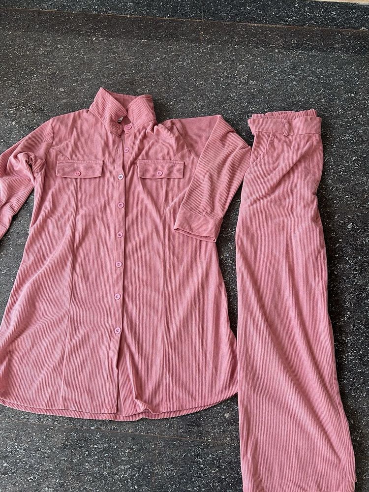 Pink Cord Set Large Size