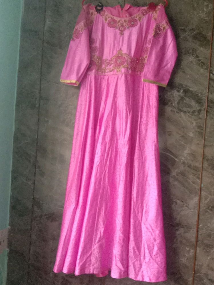 Pink gown