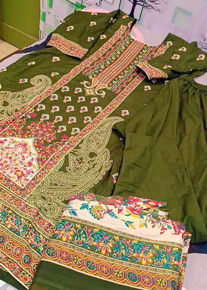 Pakistani Suit Daily Wear Kurta Pent Duppata Set