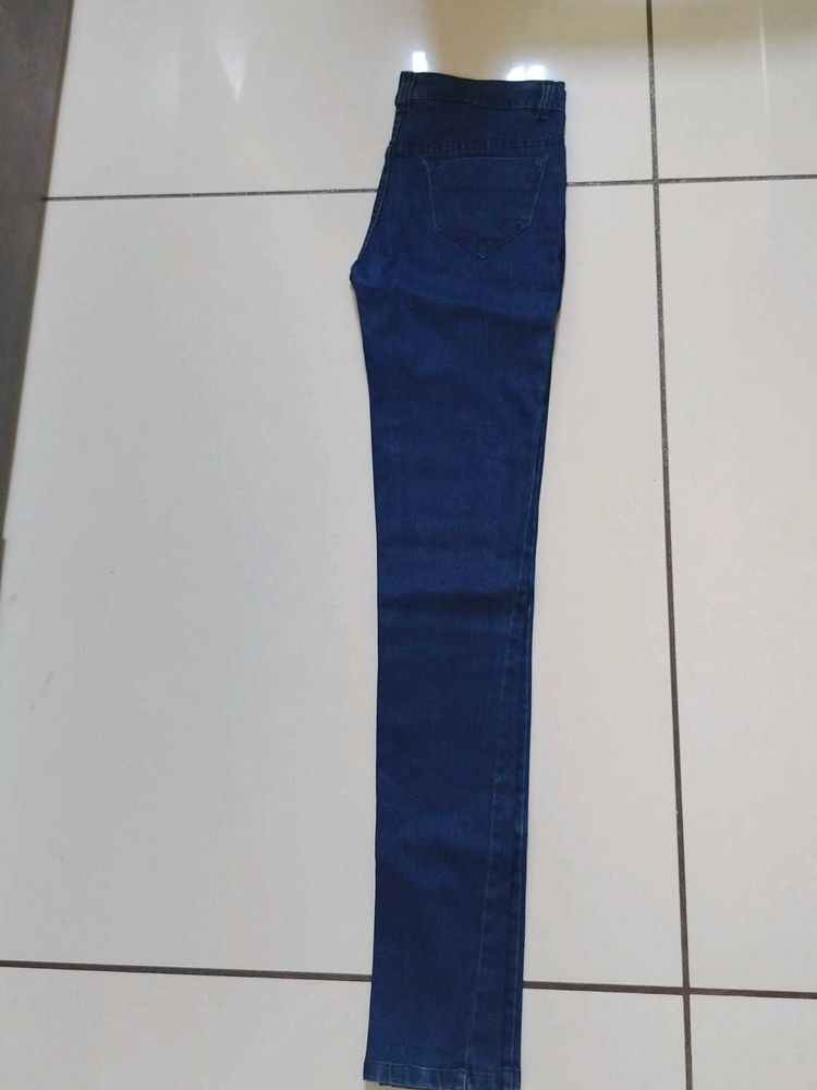Dark Blue Denim Jeans