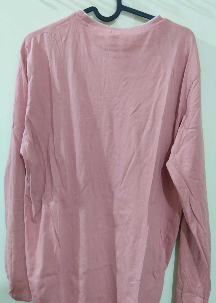 Pink Long Sleeve T-Shirt