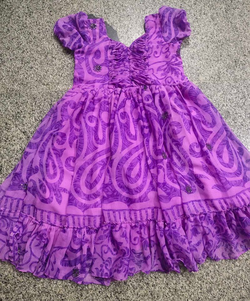 Purple Frock/Dress
