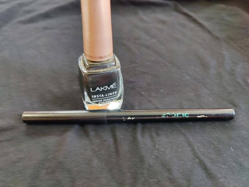 Lakme- Combo Of Kajal &amp; Eyeliner