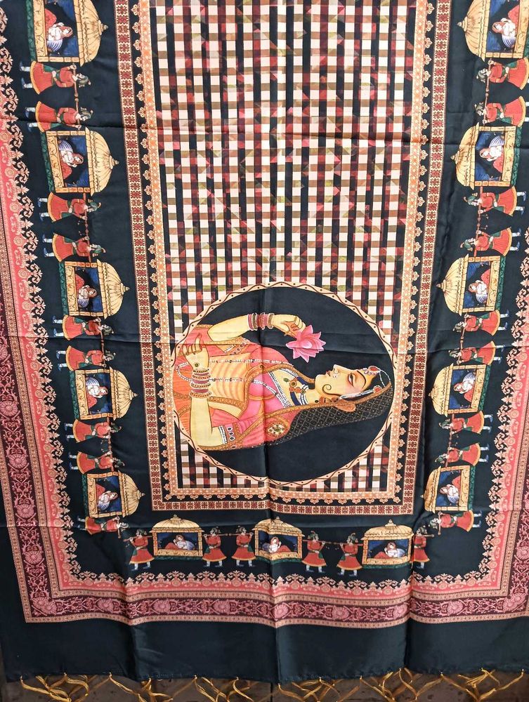 Pure Silk Printed Dupatta