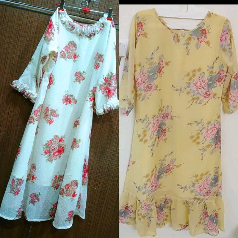Floral Print Dress Combo Pack