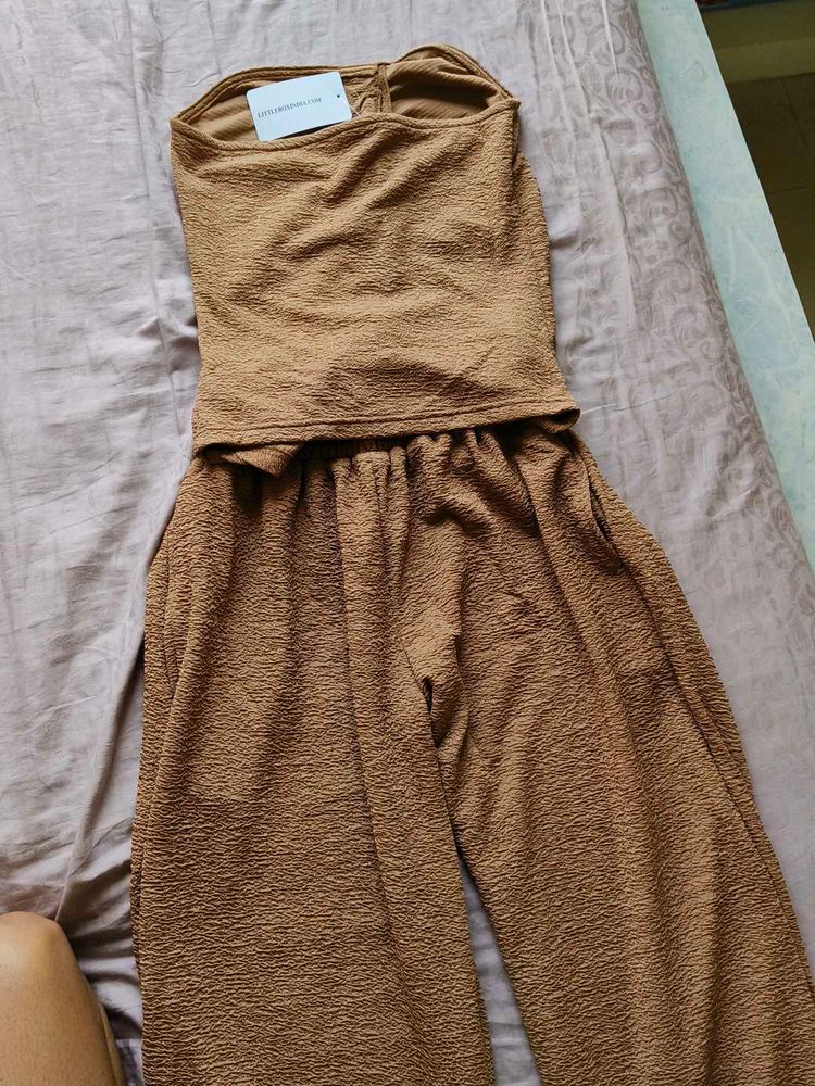 Co Ord Sleevless Jumpsuit