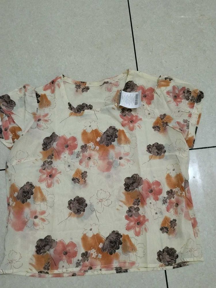 women Floral Print Top