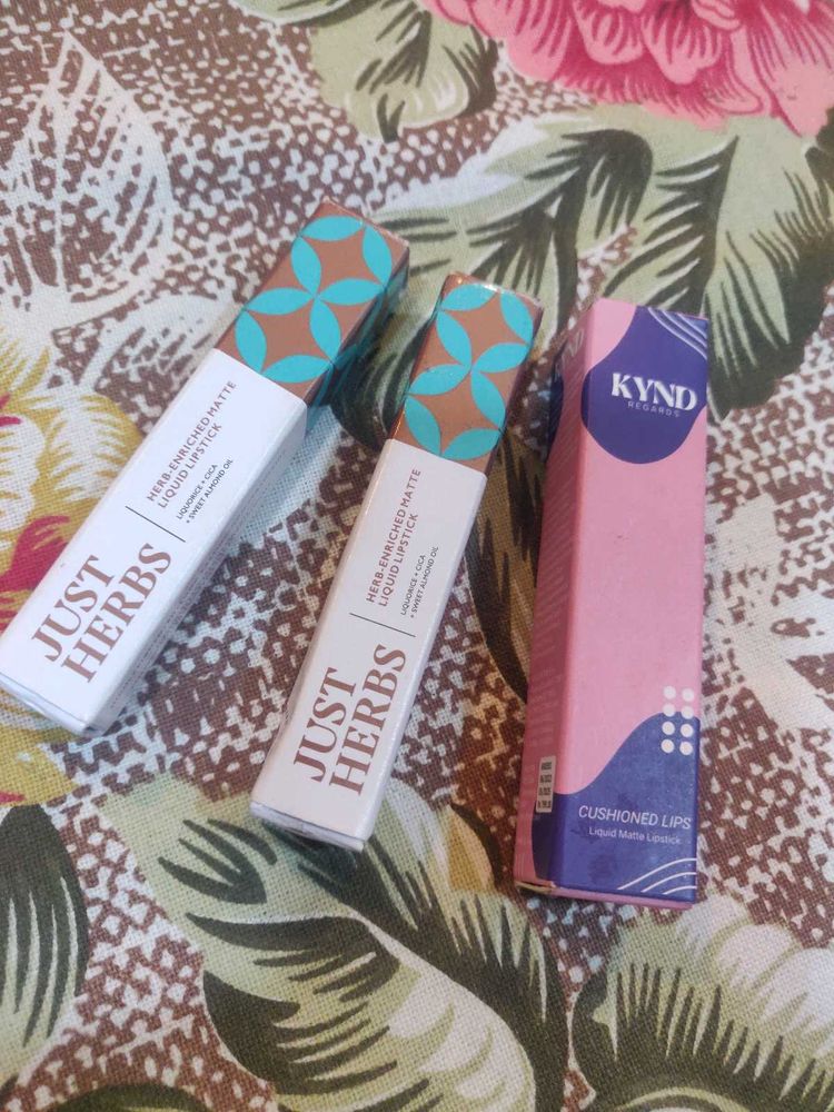 New Liquid Lipsticks. Unused Only Swatched Once