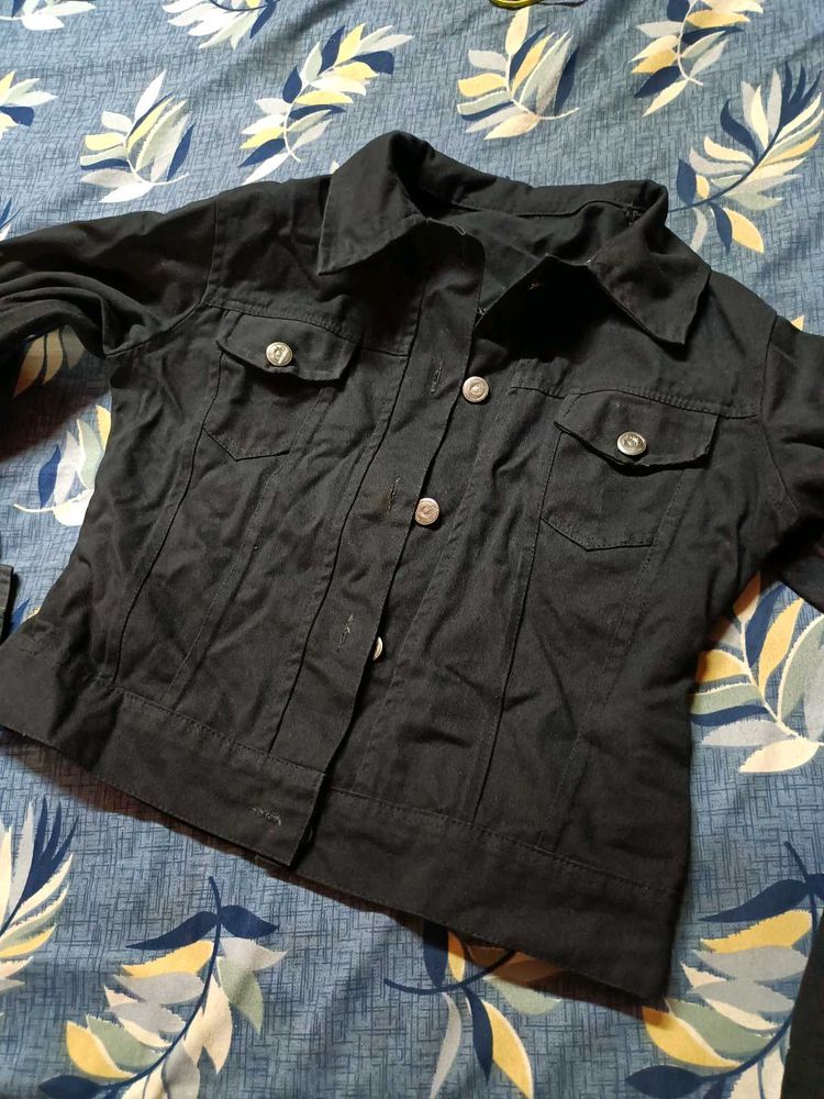 Black Denim Jacket