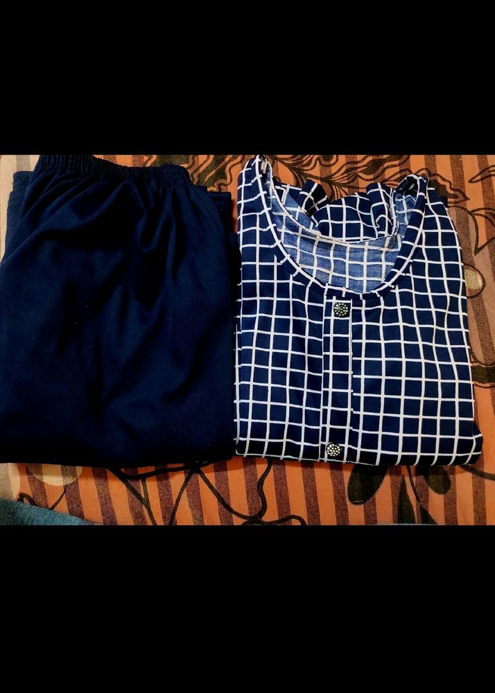 Blue &amp; White Palazzo Set💙🤍