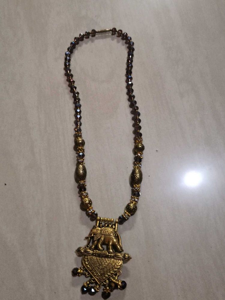 Elephant Pendant Necklace