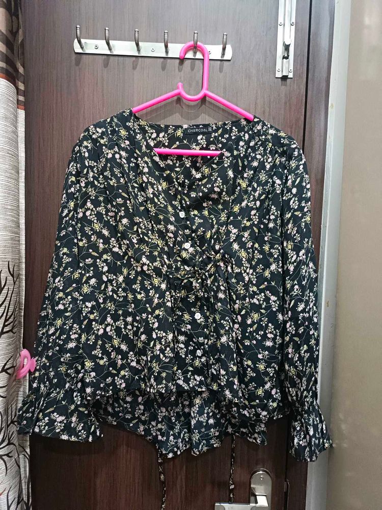 Beautiful Print Carft Hand Design Top 2XL
