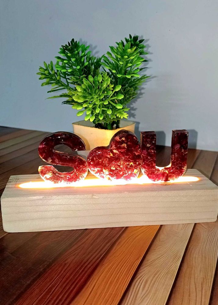 Name Lamp 6 Inch Size