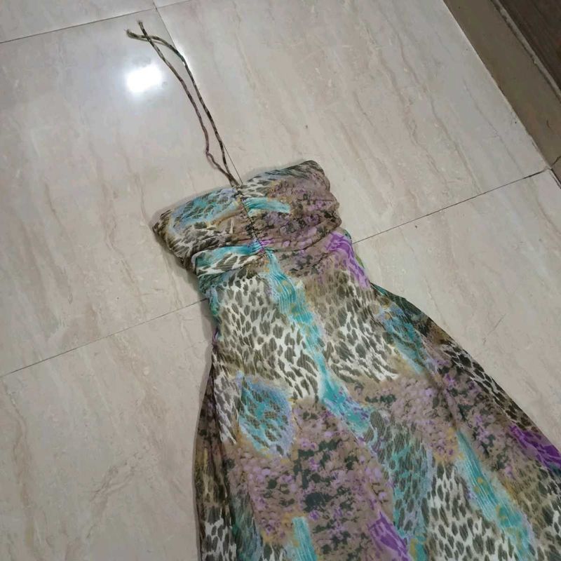 Animal Print Ethnic Skirt