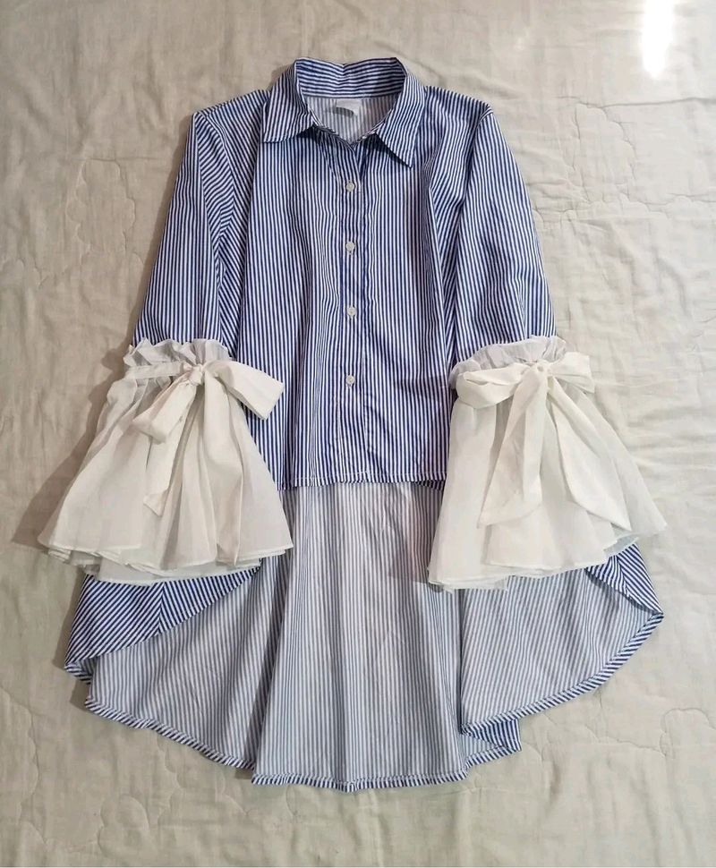 Korean Blue Shirt