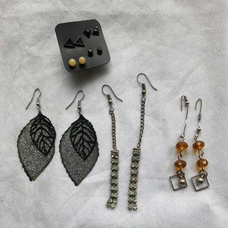 7 Earrings Set
