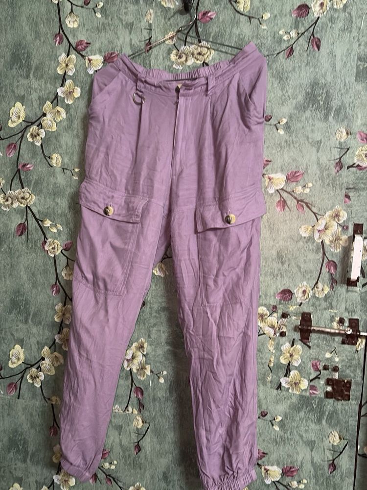 Lavender Cargo Pant