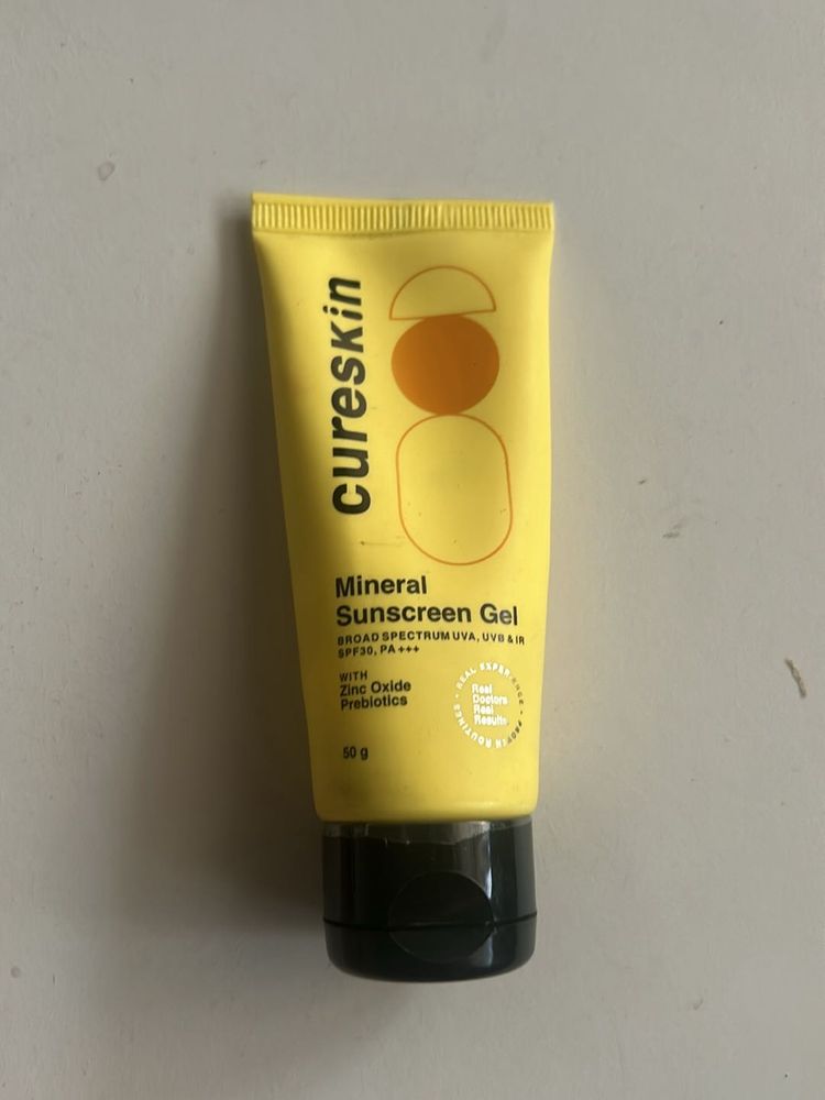 cure skin sunscreen