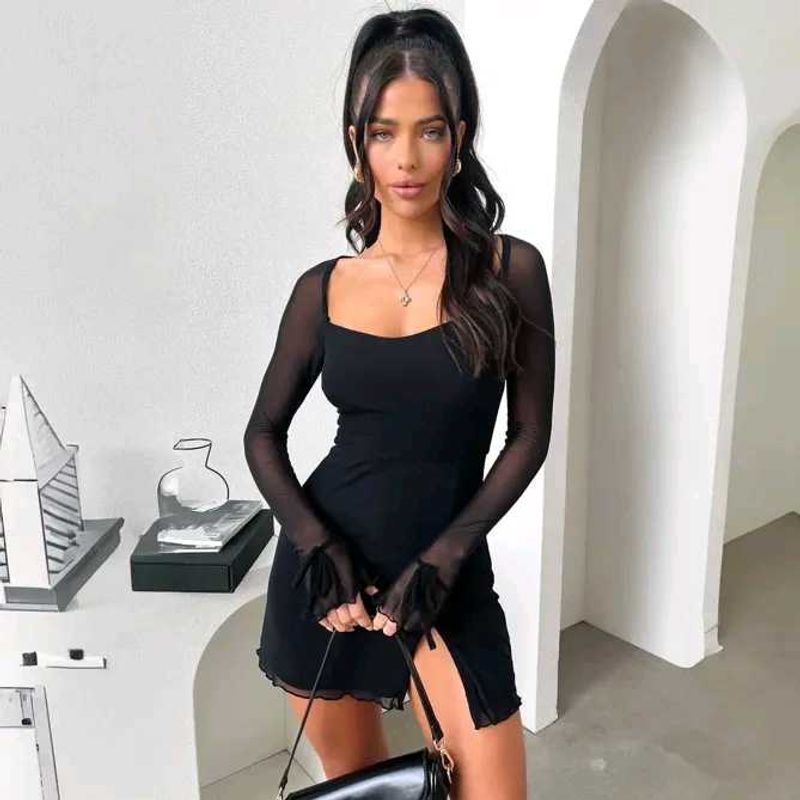 Chic Black Mini Dress