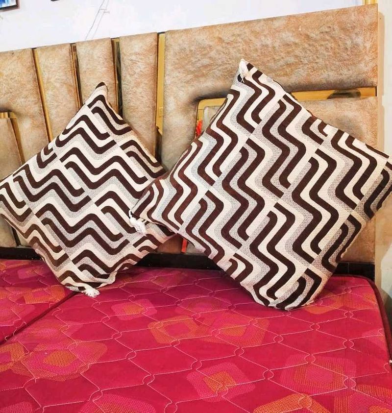 Velvety Cushion Cover Set Of 2