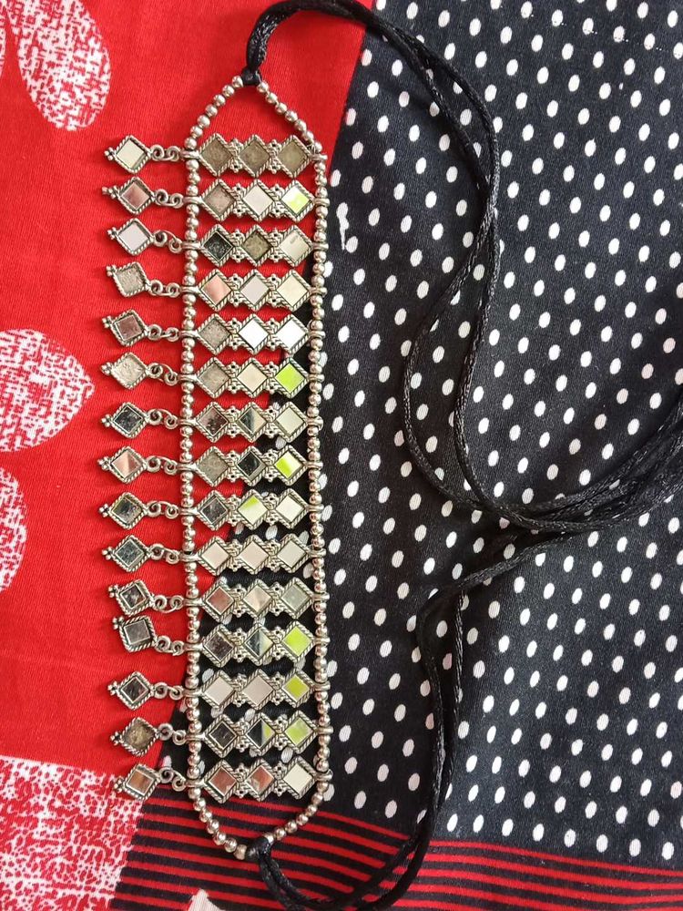 Mirrored Choker Necklace