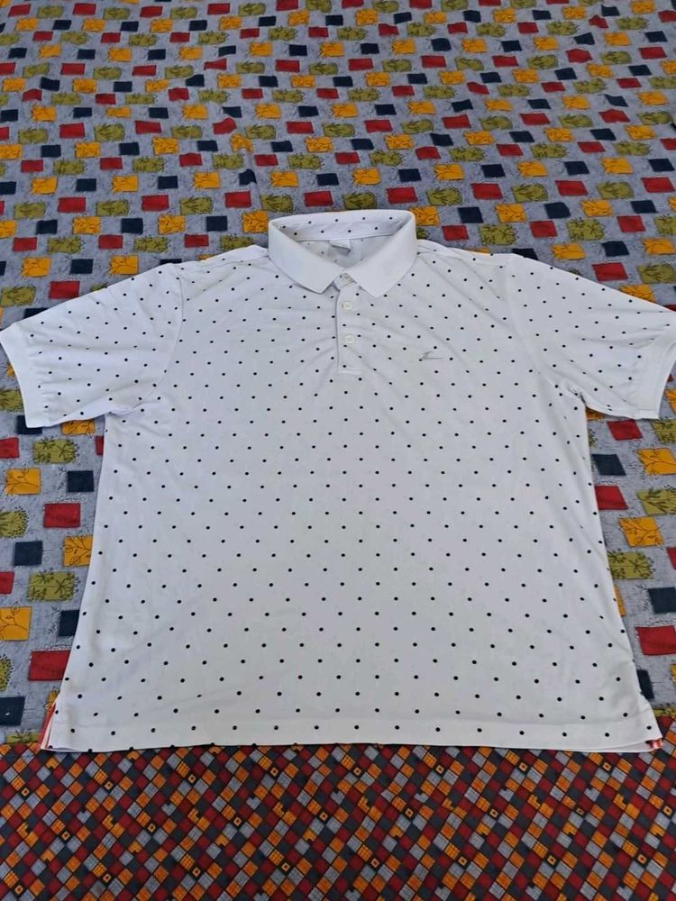 Polka Dot Polo T-Shirt