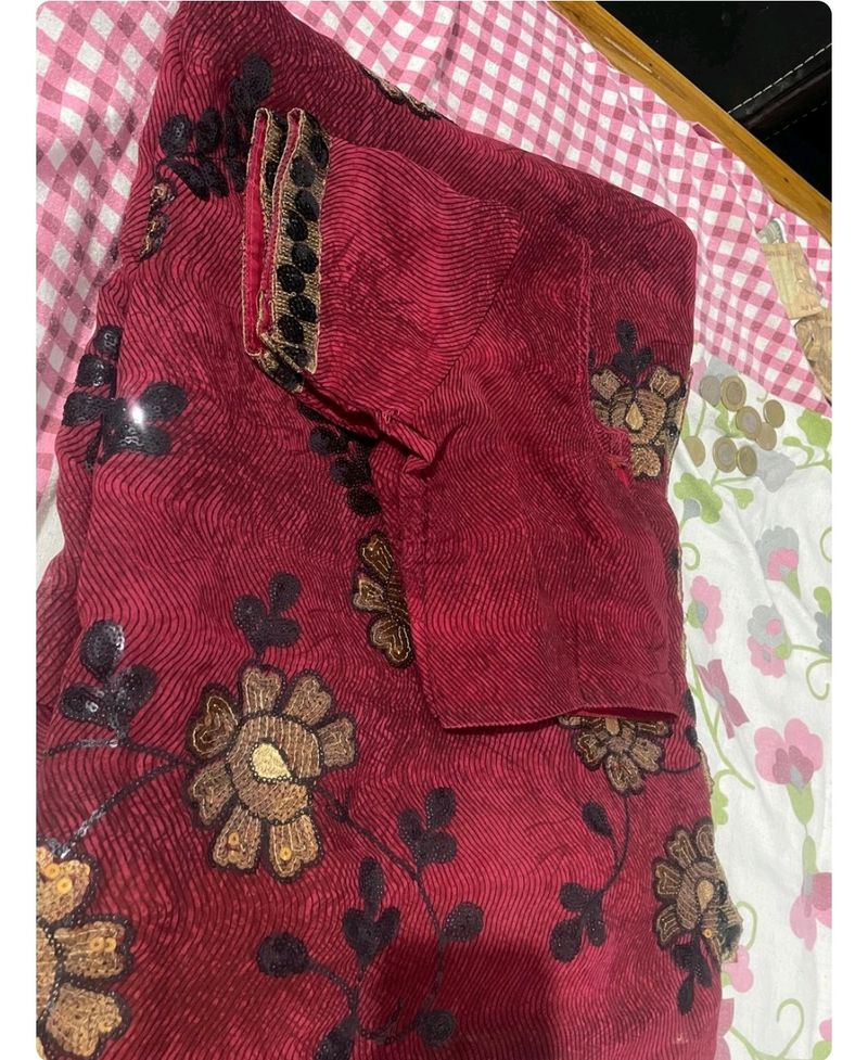 Reselling Old Saree With Blouse