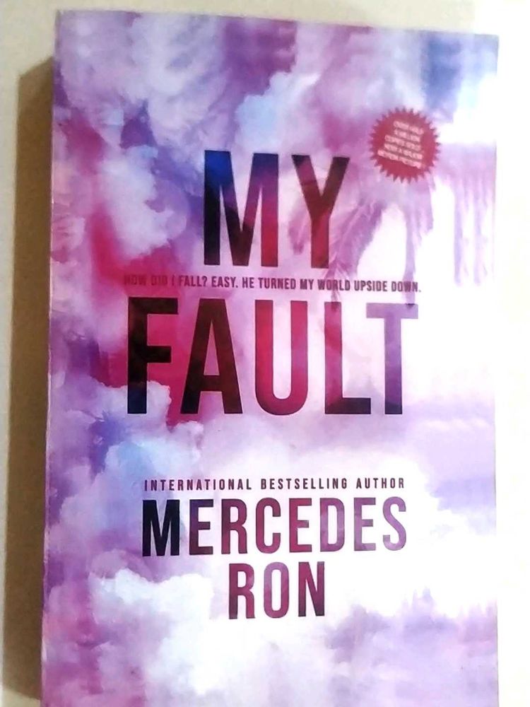 My Fault by Mercedes Ron