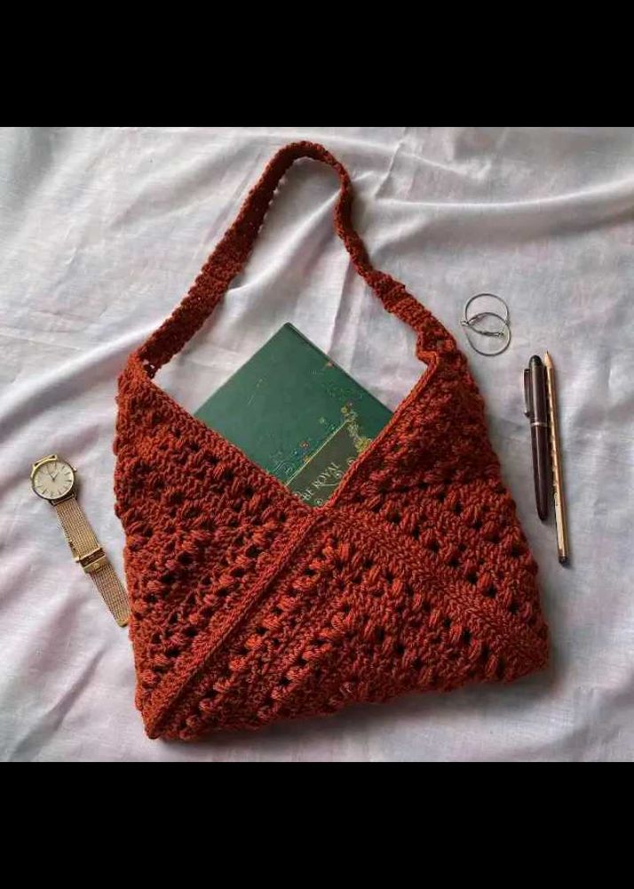 Handmade Crochet Shoulder Bag