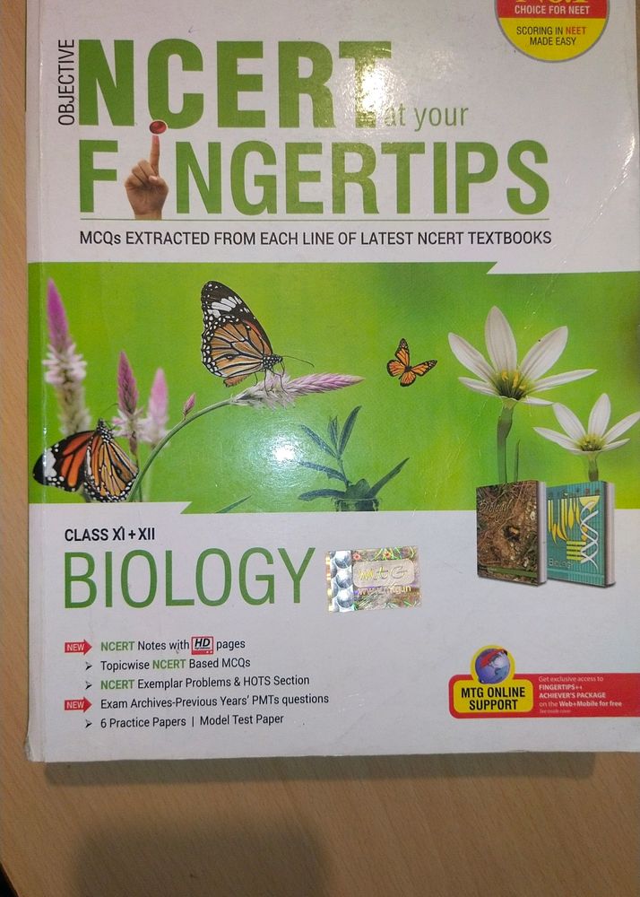 NEET NCERT FINGERTIPS BIOLOGY