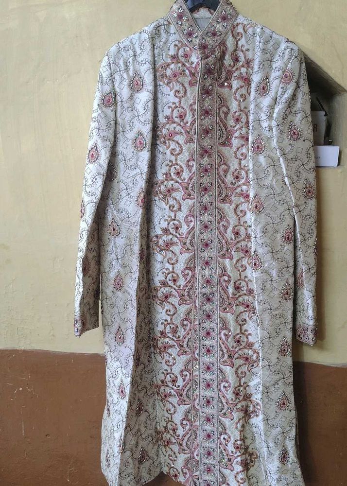 Elegant Embroidered Sherwani