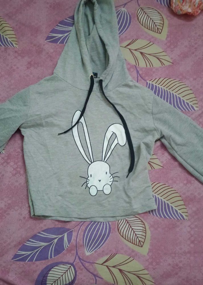 Cute Bunny Graphic Hoodie