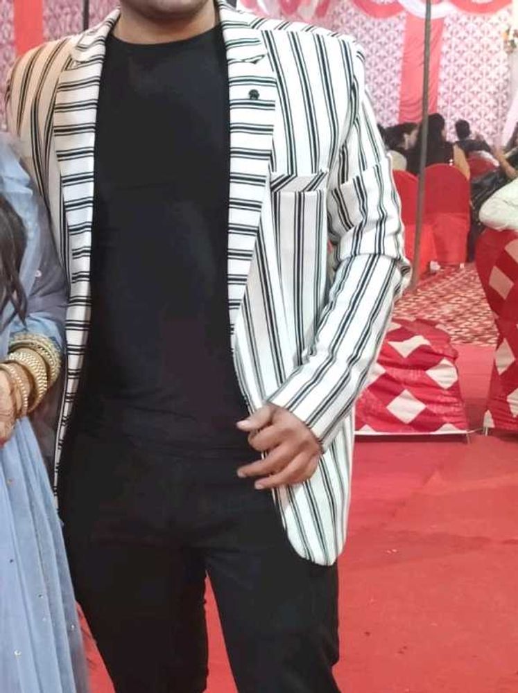 Striped Blazer - Men&#39;s Fashion