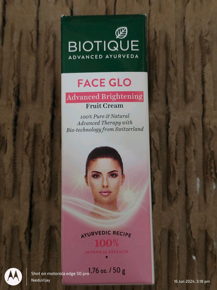 Biotique Face Glo Fruit Cream