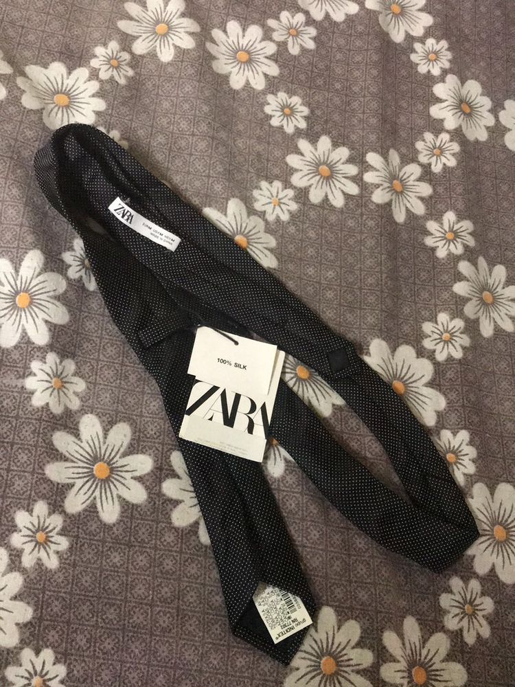 Zara Silk Dot Tie