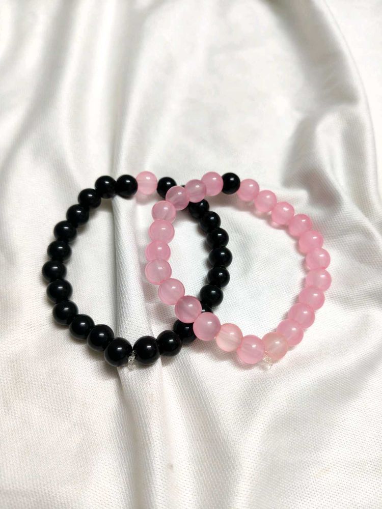 Beaded Couple Bracelet Set